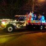 Christmas parade float